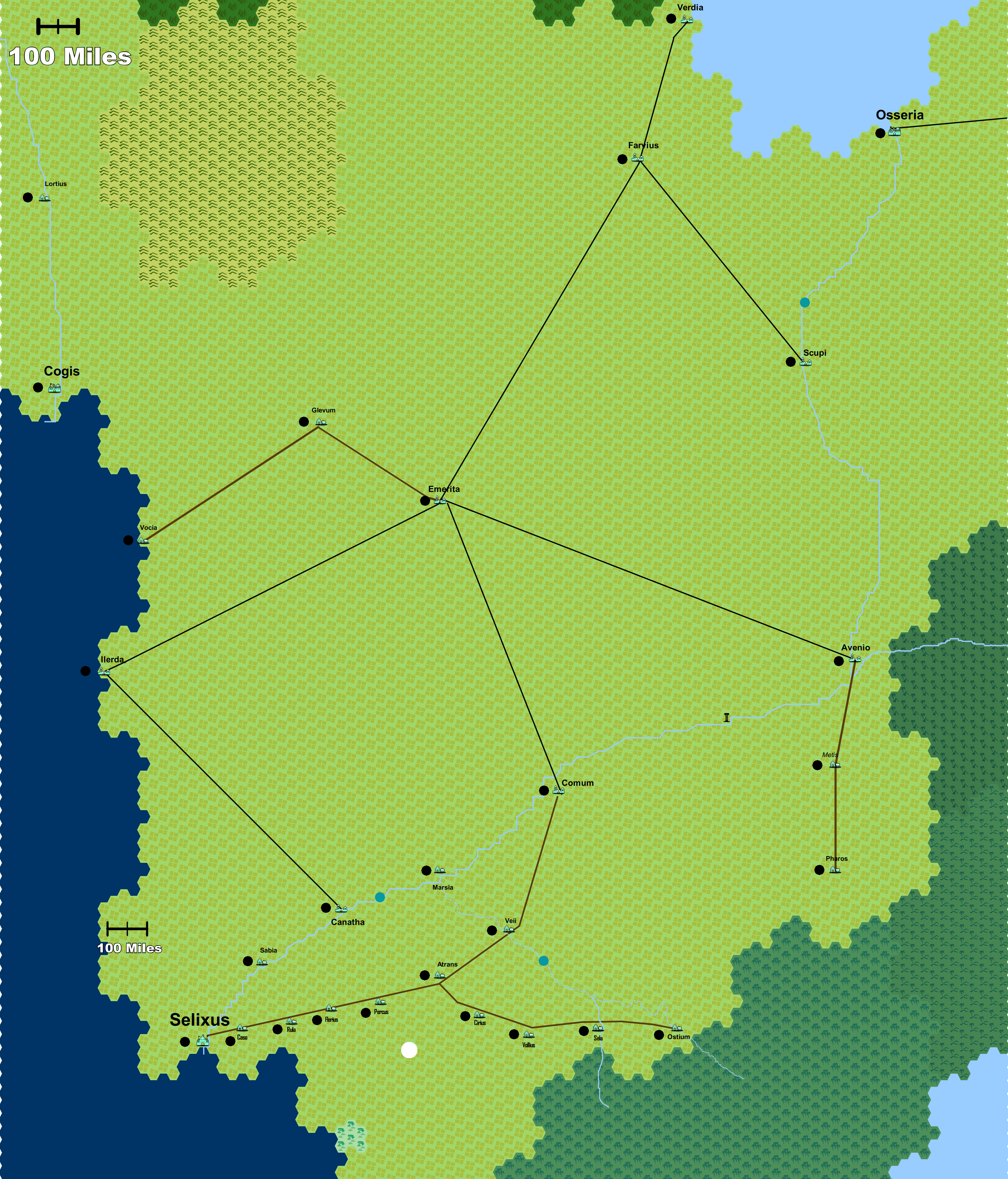 Realm of the Seven Ports - Central Region