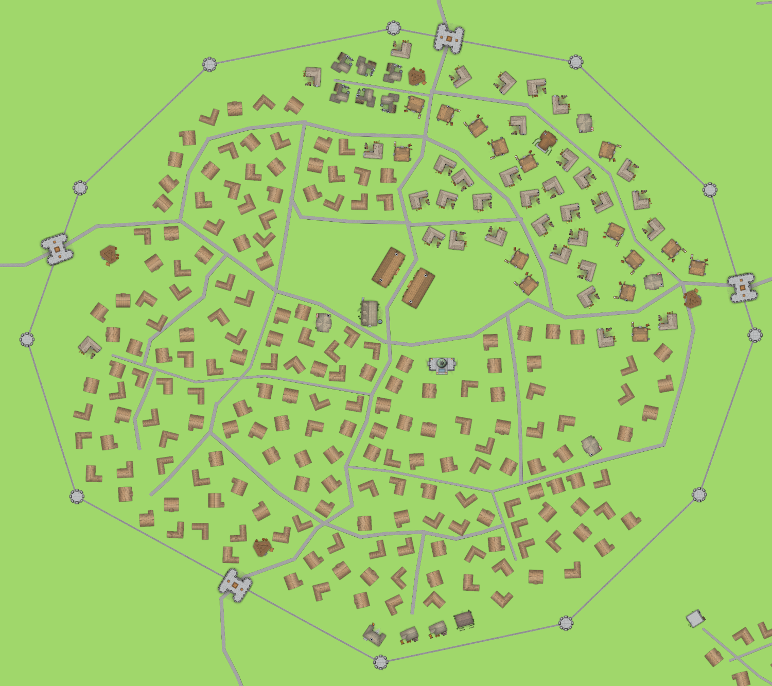 Town of Wyrmea - Walled